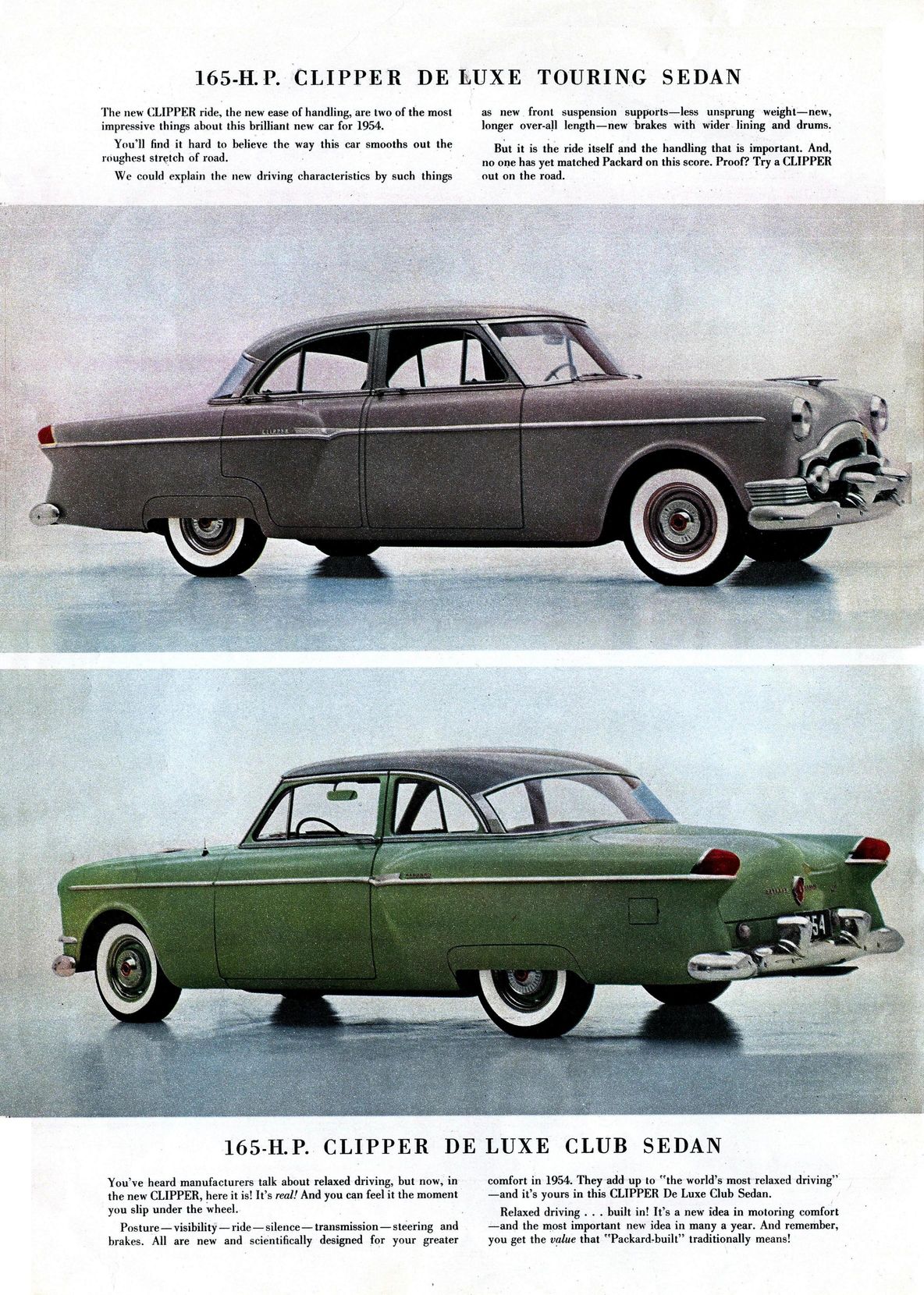 1953 Packard Clipper Brochure Page 12